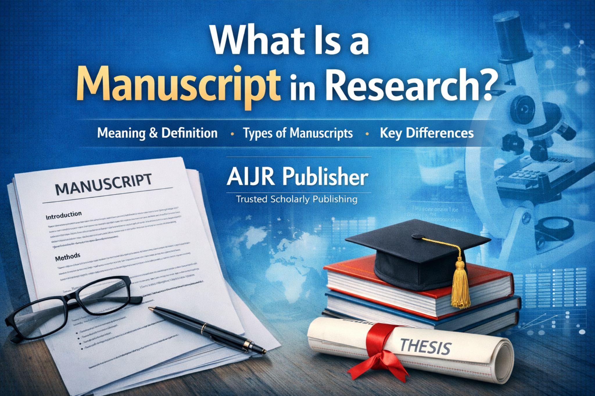 What Is a Manuscript in Research | Meaning, Types, & Differences