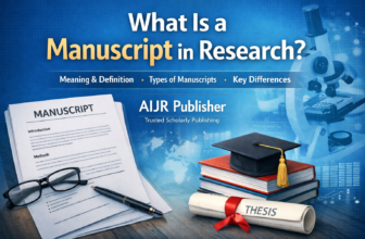 manuscript in research