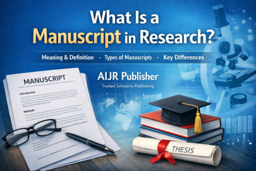 manuscript in research