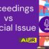 Proceedings vs Book of Abstracts